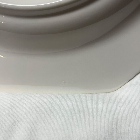 Christmastime Nikko Octagon Dinner Plates Set of 2  Christmas Tree 10 7/8" - Picture 8 of 10